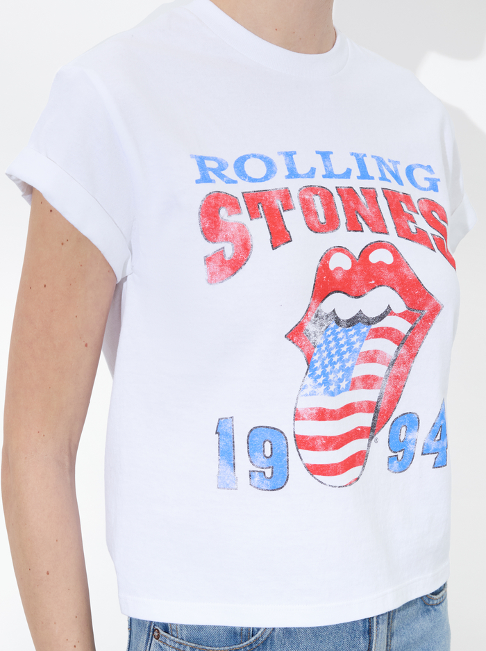 SHIRA TEE - WHITE/MULTI image 3 - Alice And Olivia