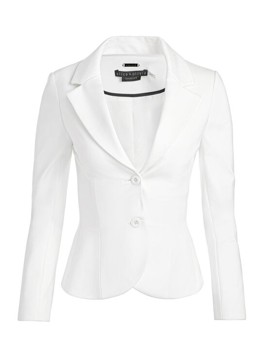 OFF WHITE-IANA SCULPTED BLAZER