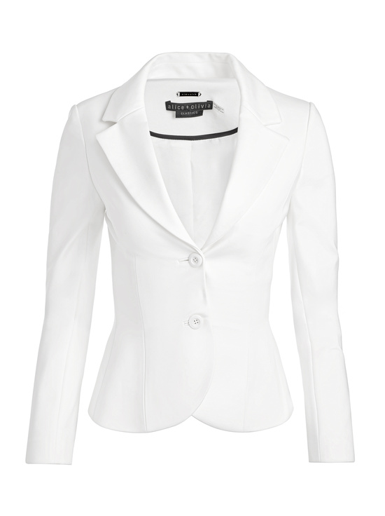 OFF WHITE-IANA SCULPTED BLAZER