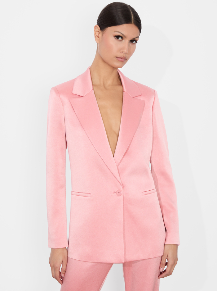 DENNY BOYFRIEND BLAZER - DUSTY ROSE - Alice And Olivia