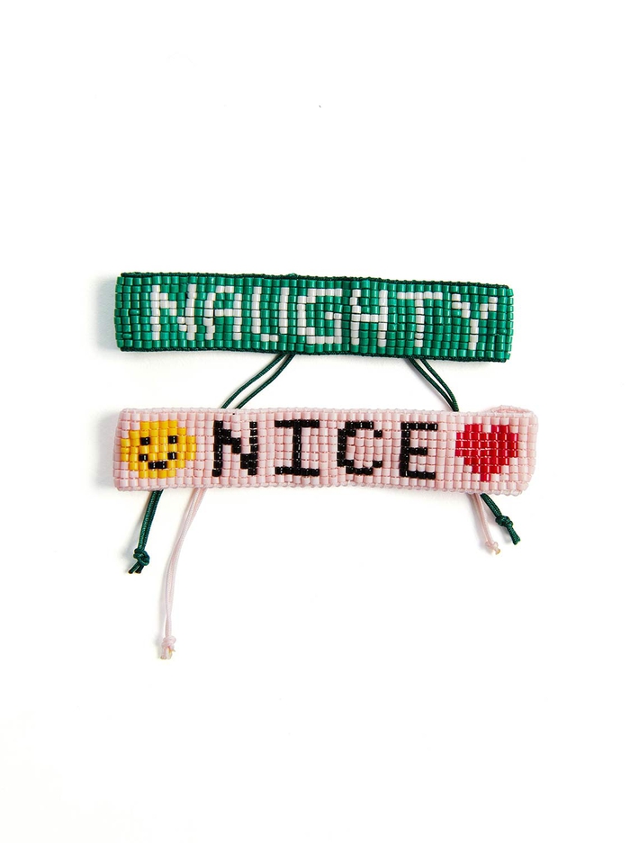 A+O X BIG FEELINGS NAUGHTY NICE BRACELET PACK - MULTI - Alice And Olivia