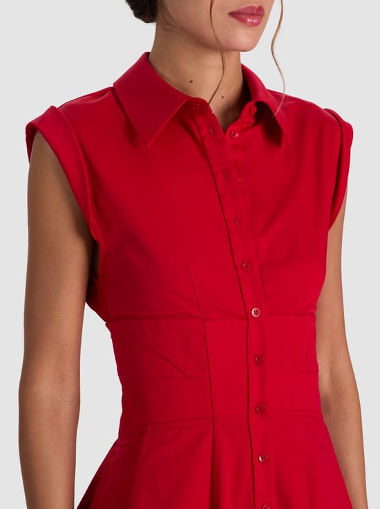 KIM CORSET SHIRT DRESS