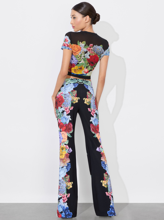 GARDEN BRUNCH BLACK-TESS TEE