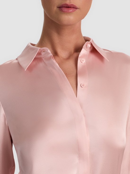ENGLISH ROSE-BRADY SILK BLOUSE