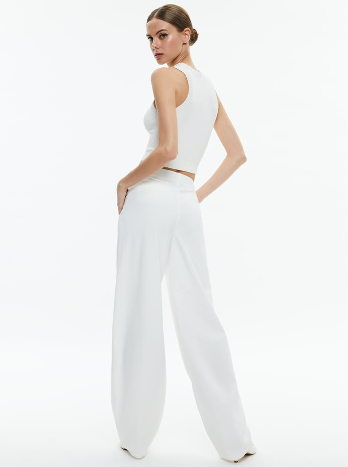 PORTER BALLOON TROUSER - OFF WHITE image 2 - Alice And Olivia