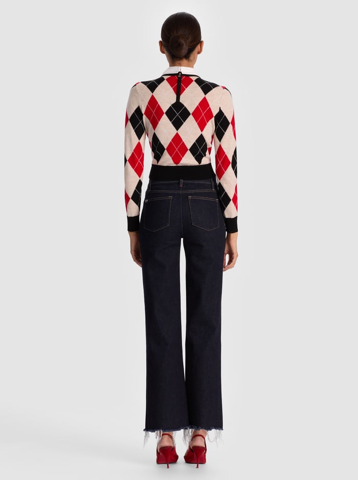 FIERCE JEAN - DARK RINSE image 2 - Alice And Olivia