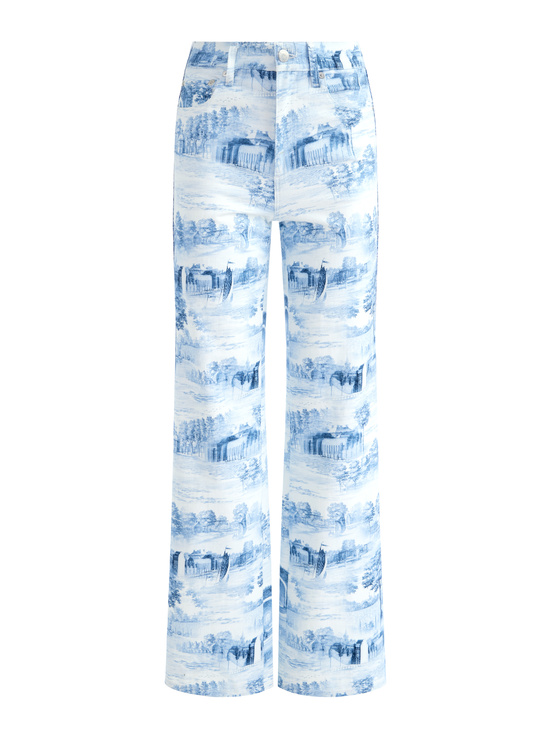 CHATEAU-WEEZY PRINTED JEAN