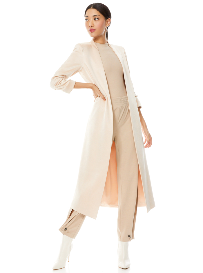 LINDA SCRUNCH SLEEVE COAT - SEPIA image 4 - Alice And Olivia