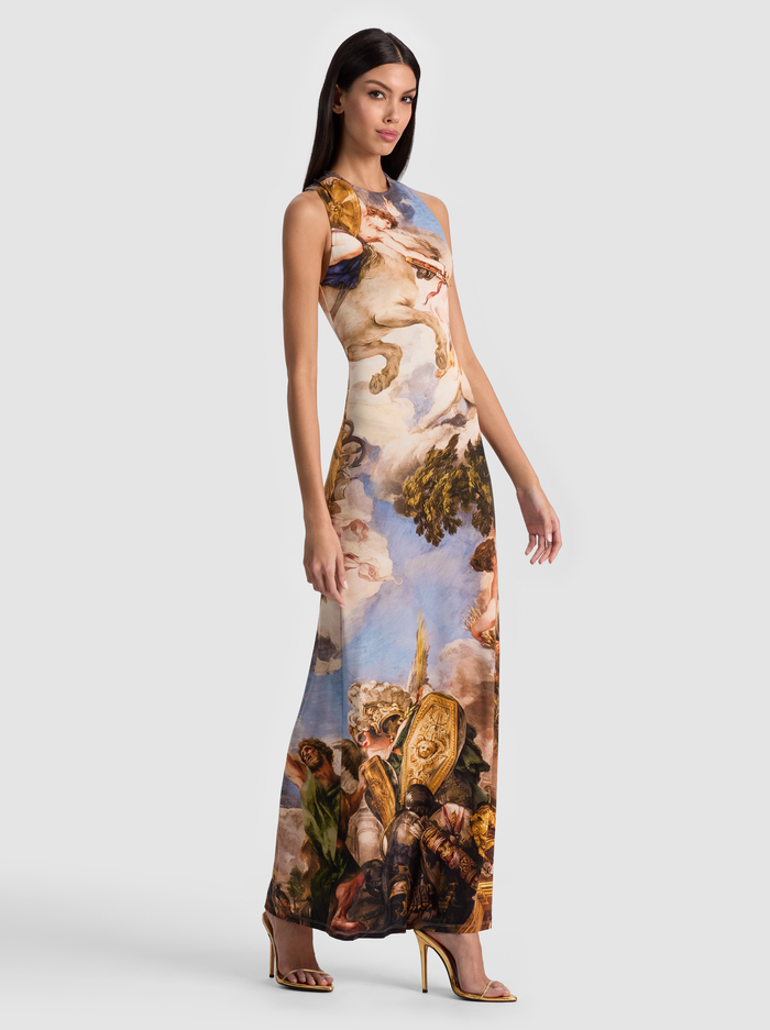 DELORA OPEN BACK MAXI DRESS - RENAISSANCE FAIR image 4 - Alice And Olivia