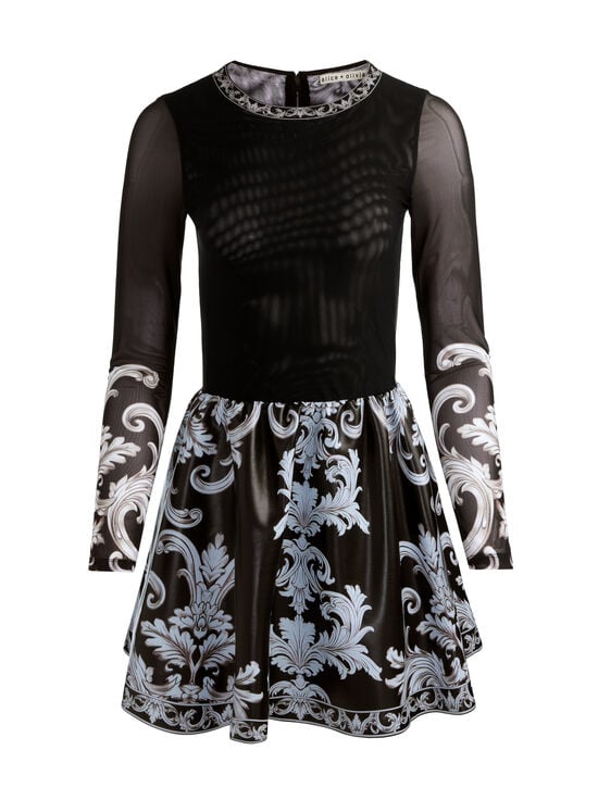 WINTER'S TALE-CHARA VEGAN MINI DRESS