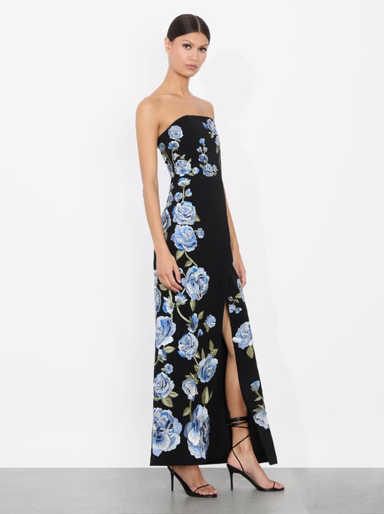 BLACK-JERI OVERSKIRT ROMPER