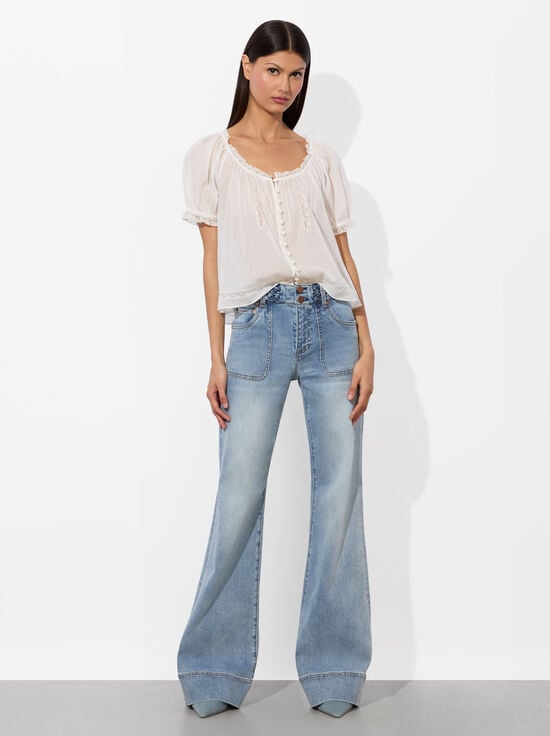 ODETTE PINTUCK BLOUSE
