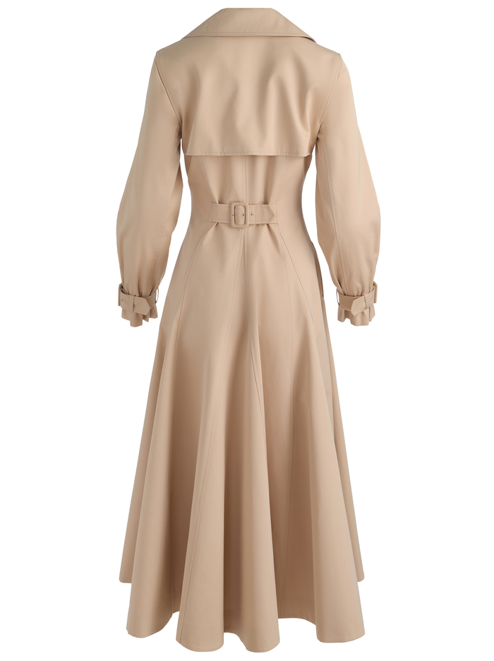 ELLIE TRENCH COAT - LATTE image 7 - ALICE + OLIVIA