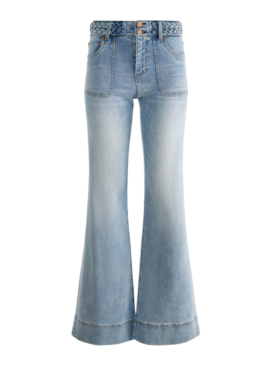 ANABELL BLUE-JUNO BRAIDED JEAN