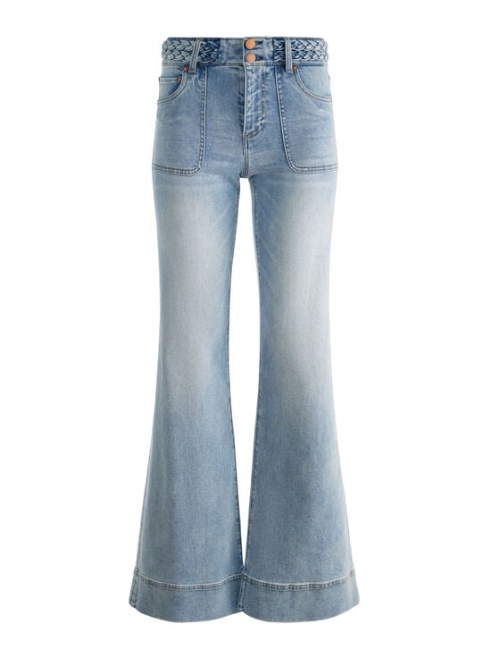 ANABELL BLUE-JUNO BRAIDED JEAN