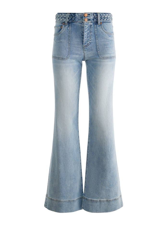 JUNO BRAIDED JEAN - ANABELL BLUE image 5 - Alice And Olivia