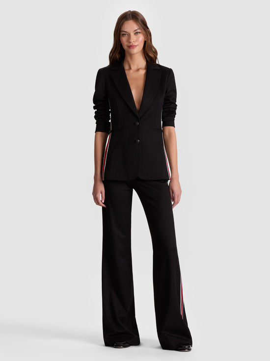 BLACK-BREANN SIDE STRIPE BLAZER