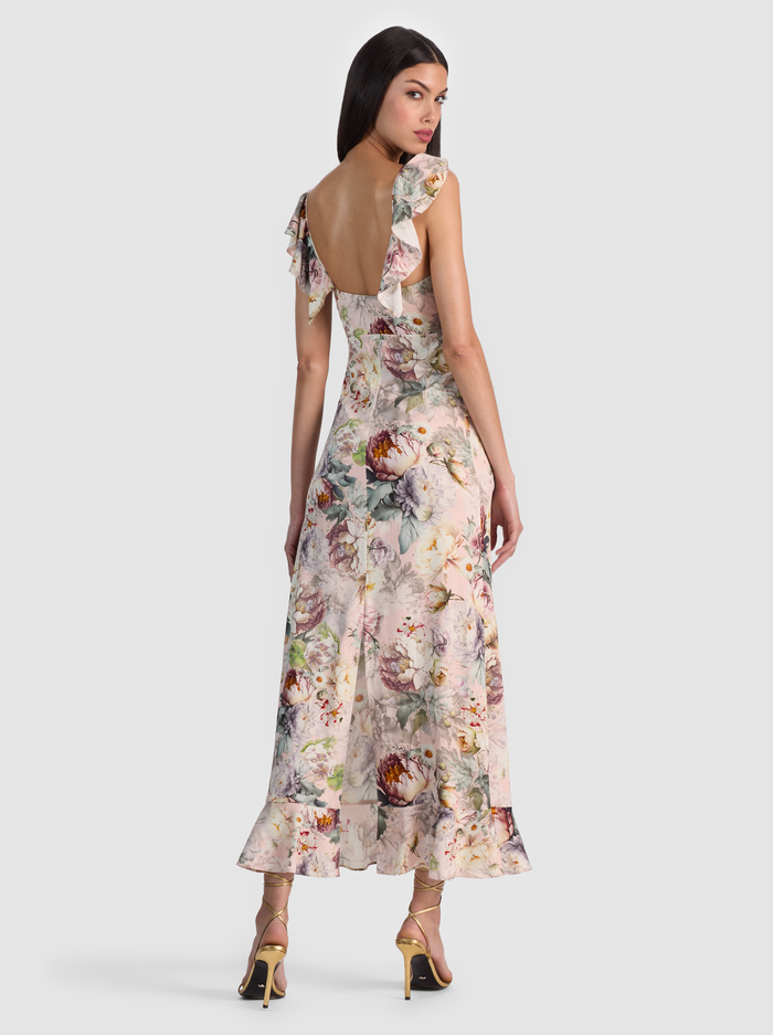 GEMMA MIDI DRESS - SWEET PEONY image 2 - ALICE + OLIVIA