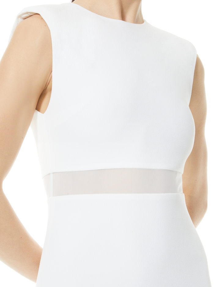WHITLEY SLEEVELESS GOWN - OFF WHITE image 2 - Alice And Olivia