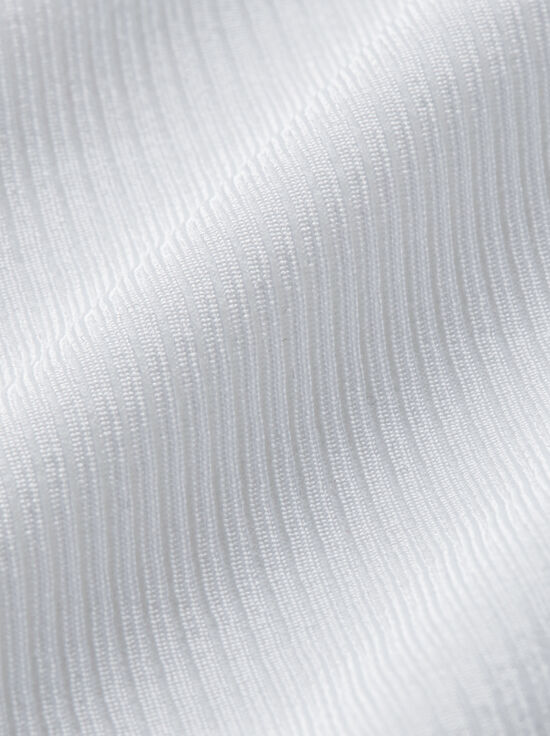 OFF WHITE-RHYS RIBBED BALLET BODYSUIT