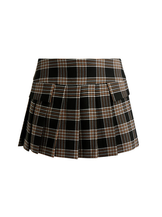 BLACK/MULTI-SABRINA MINI SKORT