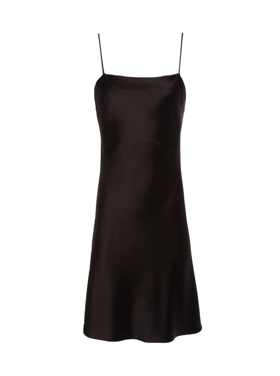 BLACK-HARMONY SLIP DRESS