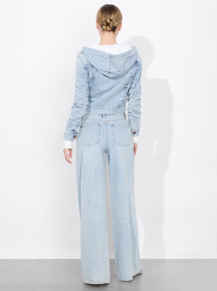 EMMA HOODIE JACKET - ROCKSTAR BLUE image 2 - Alice And Olivia