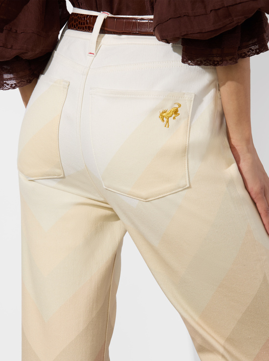 CHEVRON NEUTRAL-A+O X BRONCO SB BELL JEAN