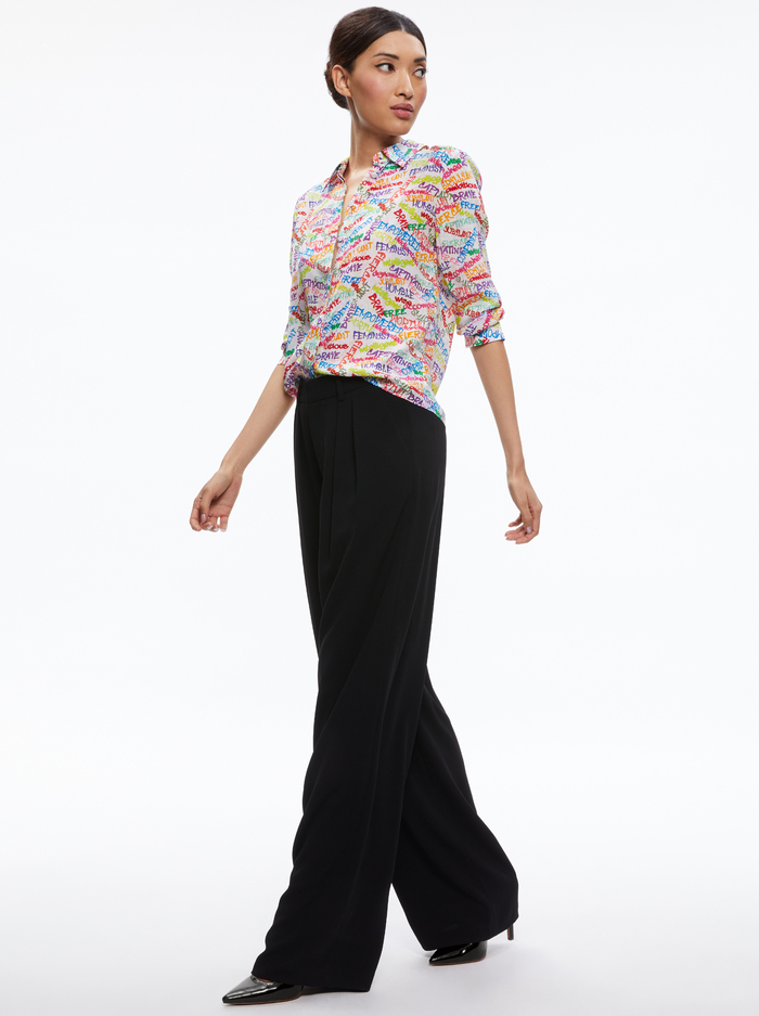 WILLA SILK BLOUSE - WORTH IT image 4 - Alice And Olivia