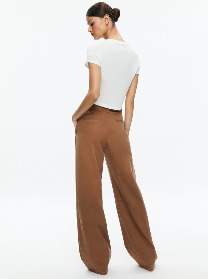 PORTER BALLOON TROUSER - CAMEL image 2 - Alice And Olivia