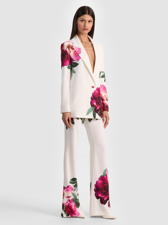 EMPRESS BLOOM OFF WHITE-DENNY BOYFRIEND BLAZER