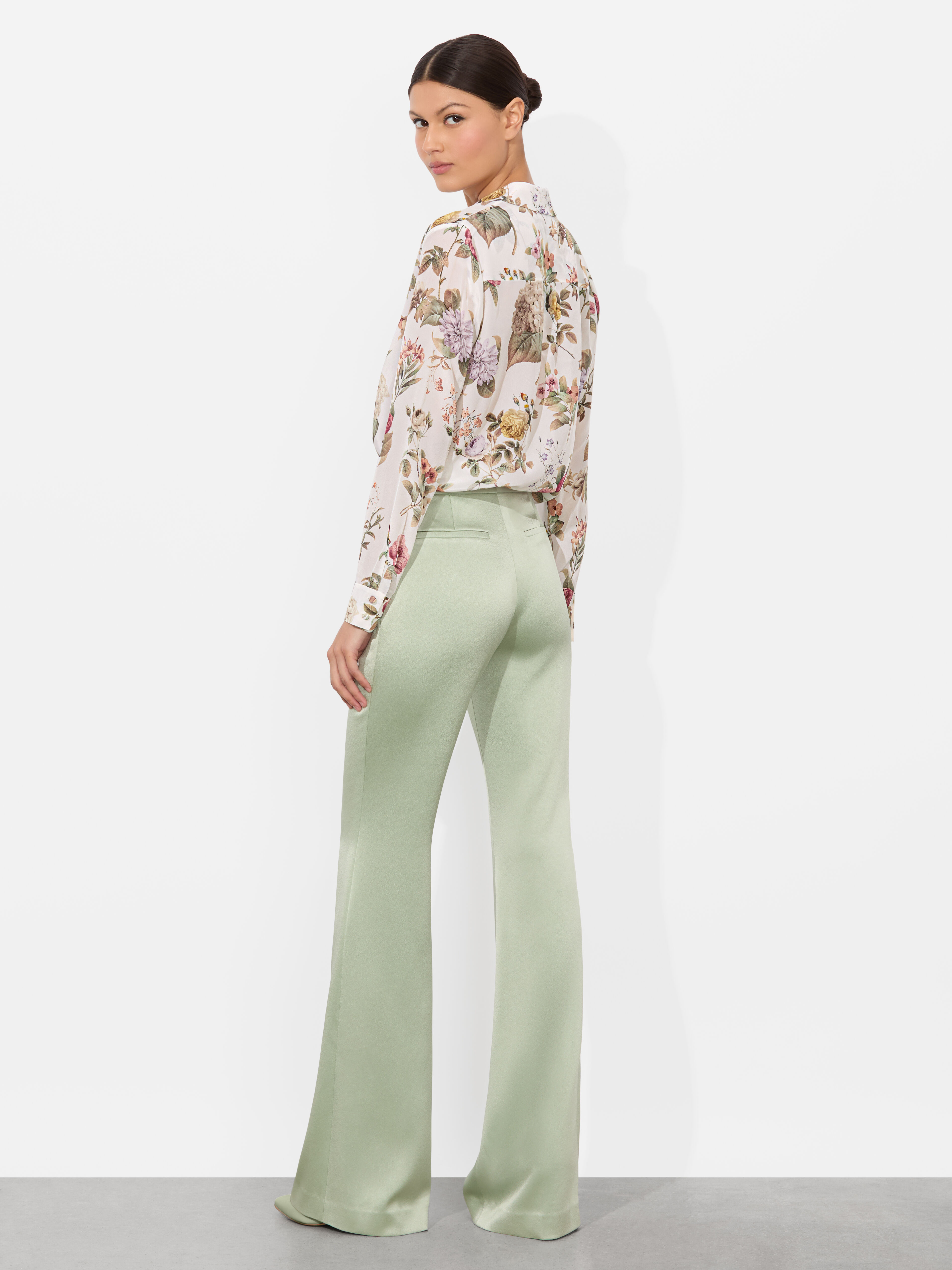 Alice Olivia SALE花柄スタイリッシュパンツ Women's Designer Pants | Alice + Olivia