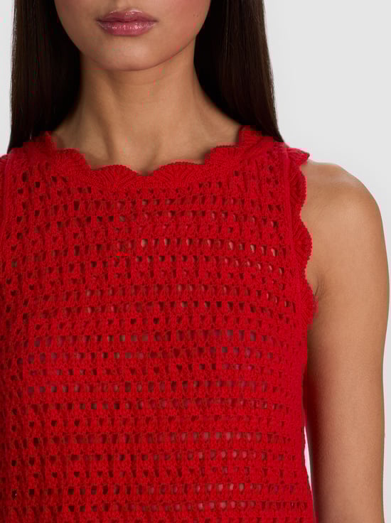 CHILI PEPPER-AMITY CROCHET TANK