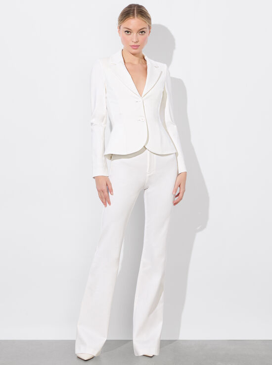 OFF WHITE-IANA SCULPTED BLAZER