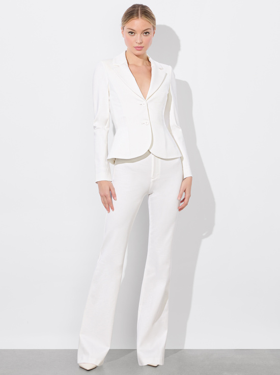 OFF WHITE-IANA SCULPTED BLAZER