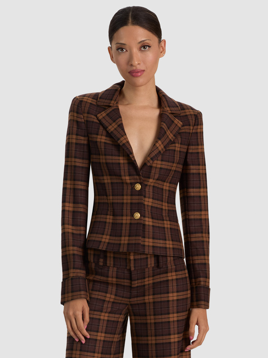 MACEY CROPPED FITTED BLAZER