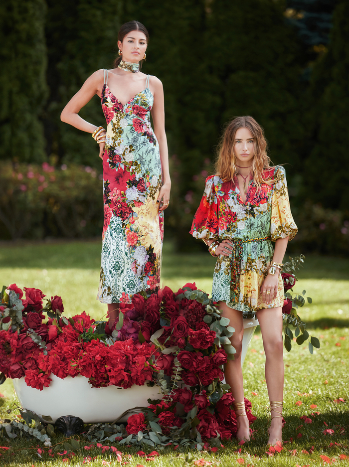 KIRO V NECK SLIP DRESS - OAKLEY image 6 - Alice And Olivia