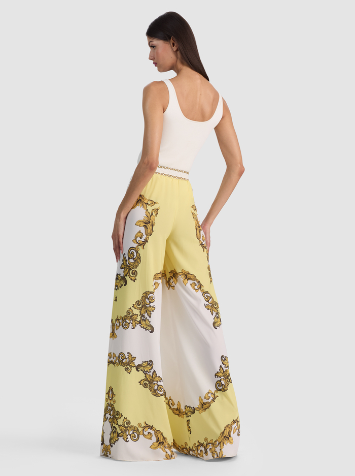 OJAI WIDE LEG PANT - GOLDEN COAST image 4 - ALICE + OLIVIA