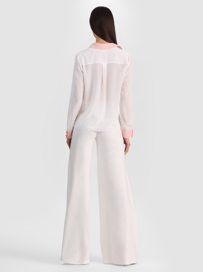 WILLA SILK BLOUSE - COCKTAIL CLUB image 3 - ALICE + OLIVIA