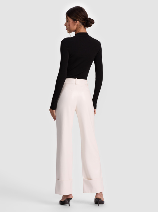 OFF WHITE-ALEXANDER VEGAN ANKLE PANT