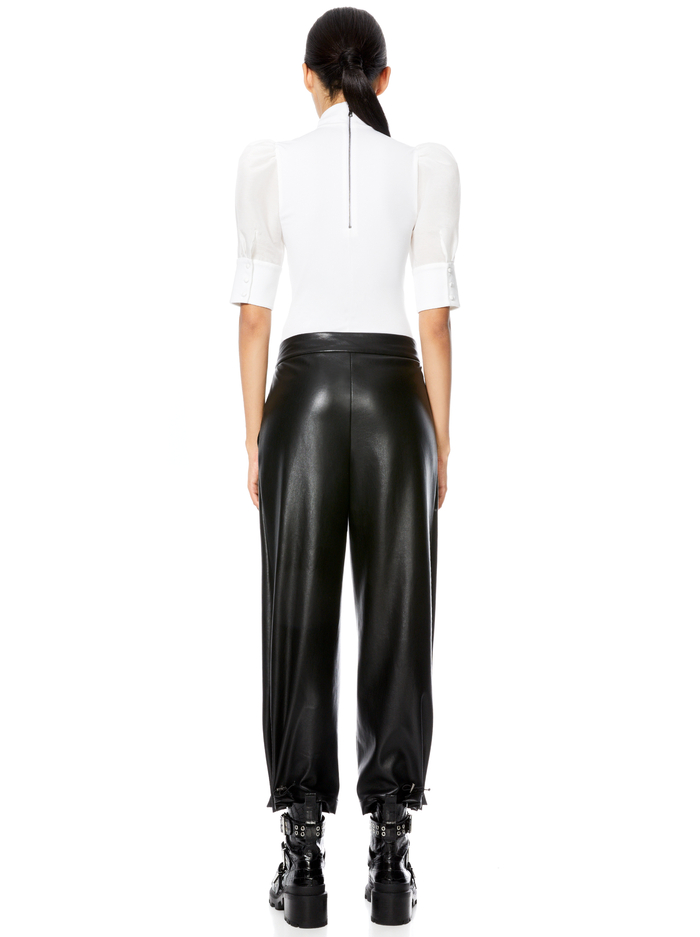 MCKAYLA TURTLENECK CROP TOP - OFF WHITE image 1 - Alice And Olivia