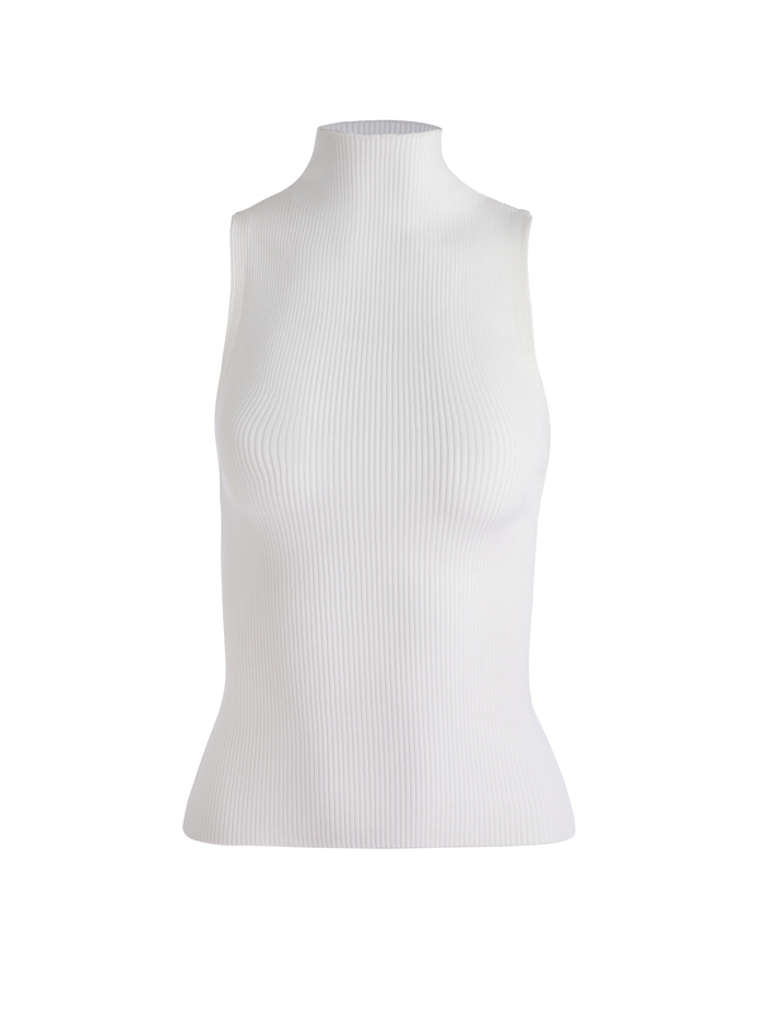 DARCEY TANK - SOFT WHITE image 5 - Alice And Olivia