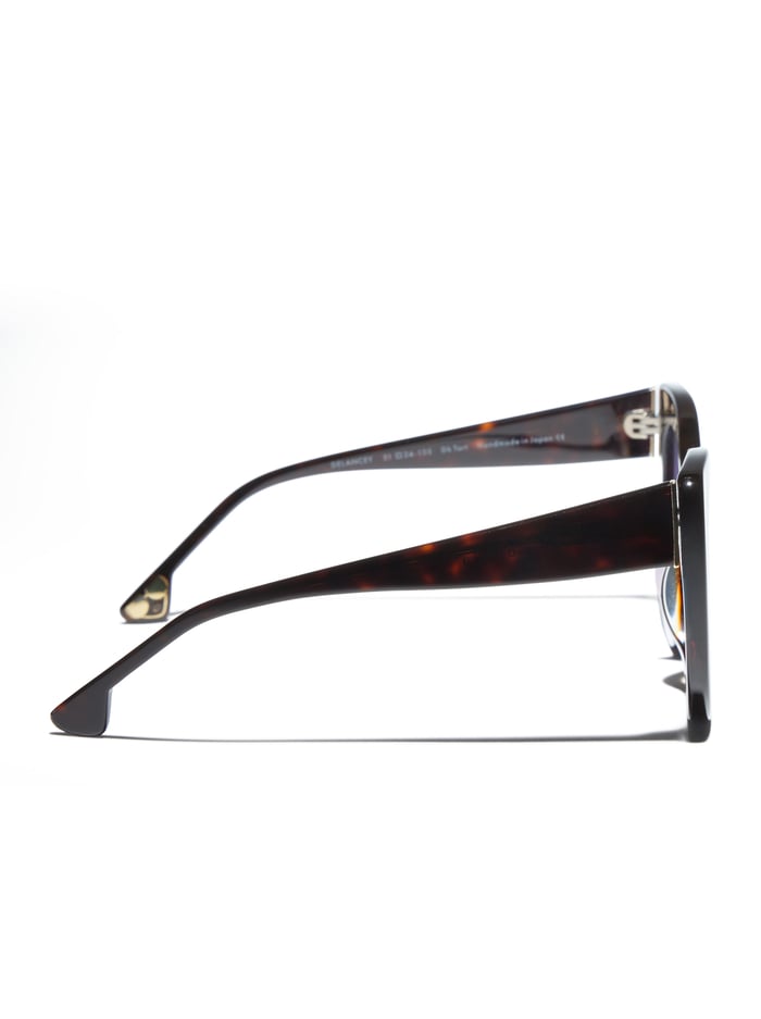 DELANCEY SUNGLASSES - DARK TORTOISE image 1 - Alice And Olivia