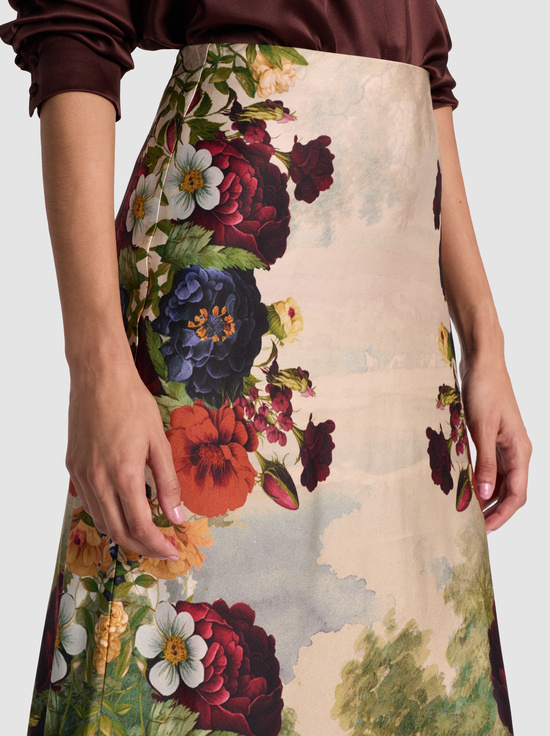 FORBIDDEN FOREST-MAEVE SLIP SKIRT