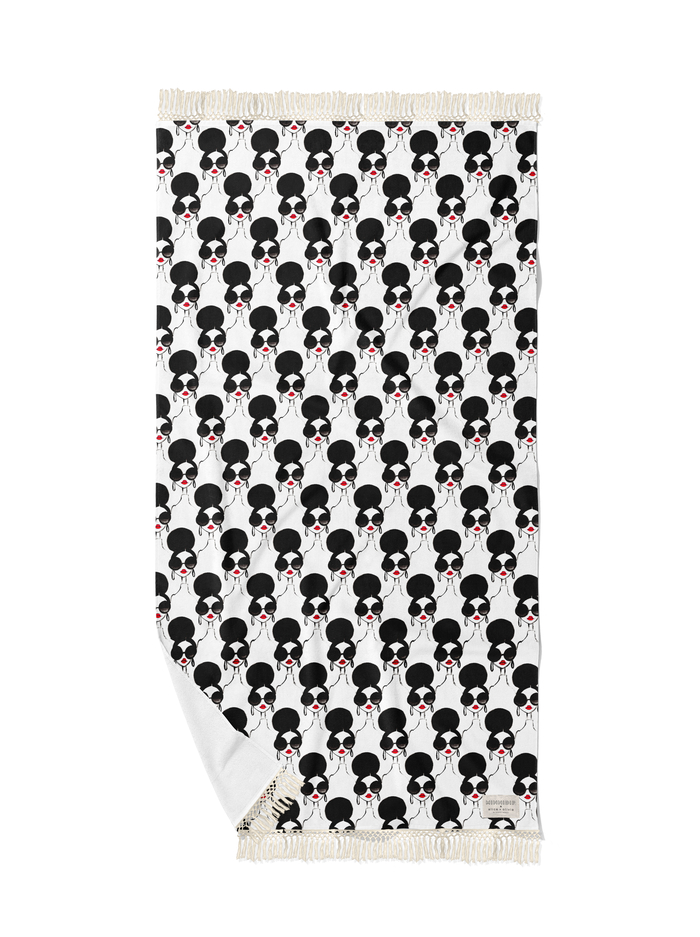 A+O X MINNIDIP TOWEL - MULTI - Alice And Olivia