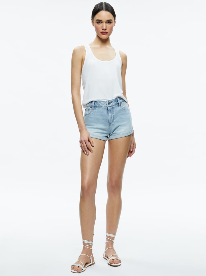 AVRIL BOXY TANK - OFF WHITE image 1 - Alice And Olivia