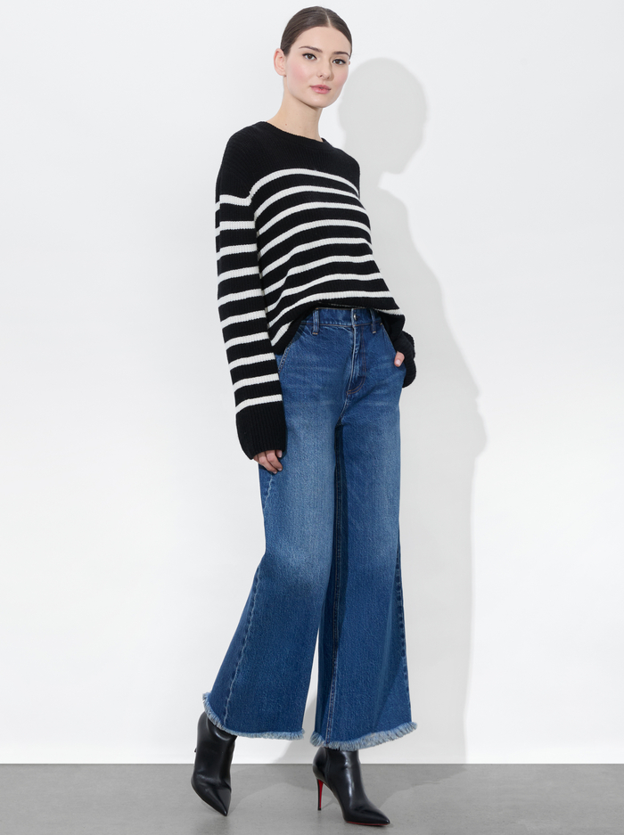 EMORY CROPPED JEAN - LOLA BLUE image 5 - Alice And Olivia