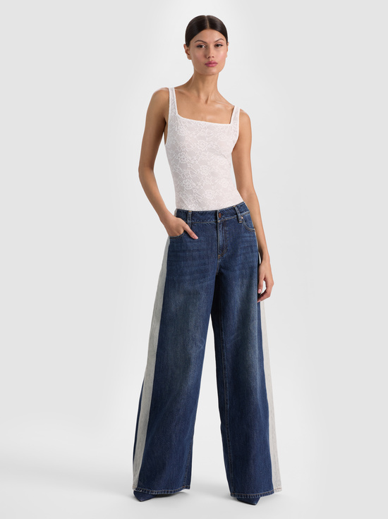 OFF WHITE-ANNIKA LACE BODYSUIT