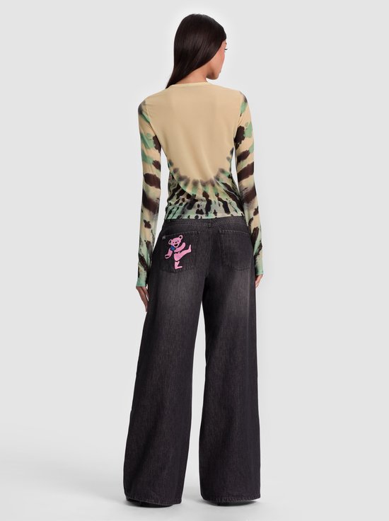 AMPLIFY TIE DYE-A+O X GRATEFUL DEAD DELAINA TOP