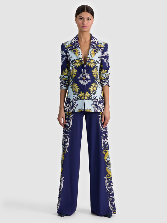 ANTIQUE SCROLL-HOPE FITTED BLAZER